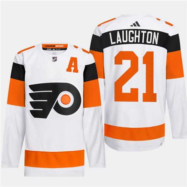 Men's Philadelphia Flyers #21 Scott Laughton White 2024 Stadium Series Stitched Jersey Dzhi,We sell and wholesale Men's Philadelphia Flyers #21 Scott Laughton White 2024 Stadium Series Stitched Jersey Dzhi on line form chian!